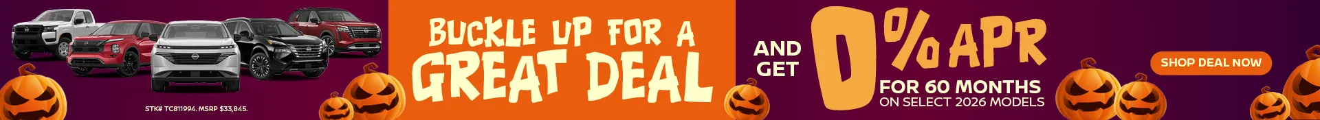 Nissan Frontier 0% APR Offer