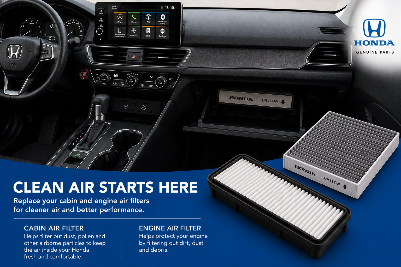 Cabin and Air Filter Replacement undefined