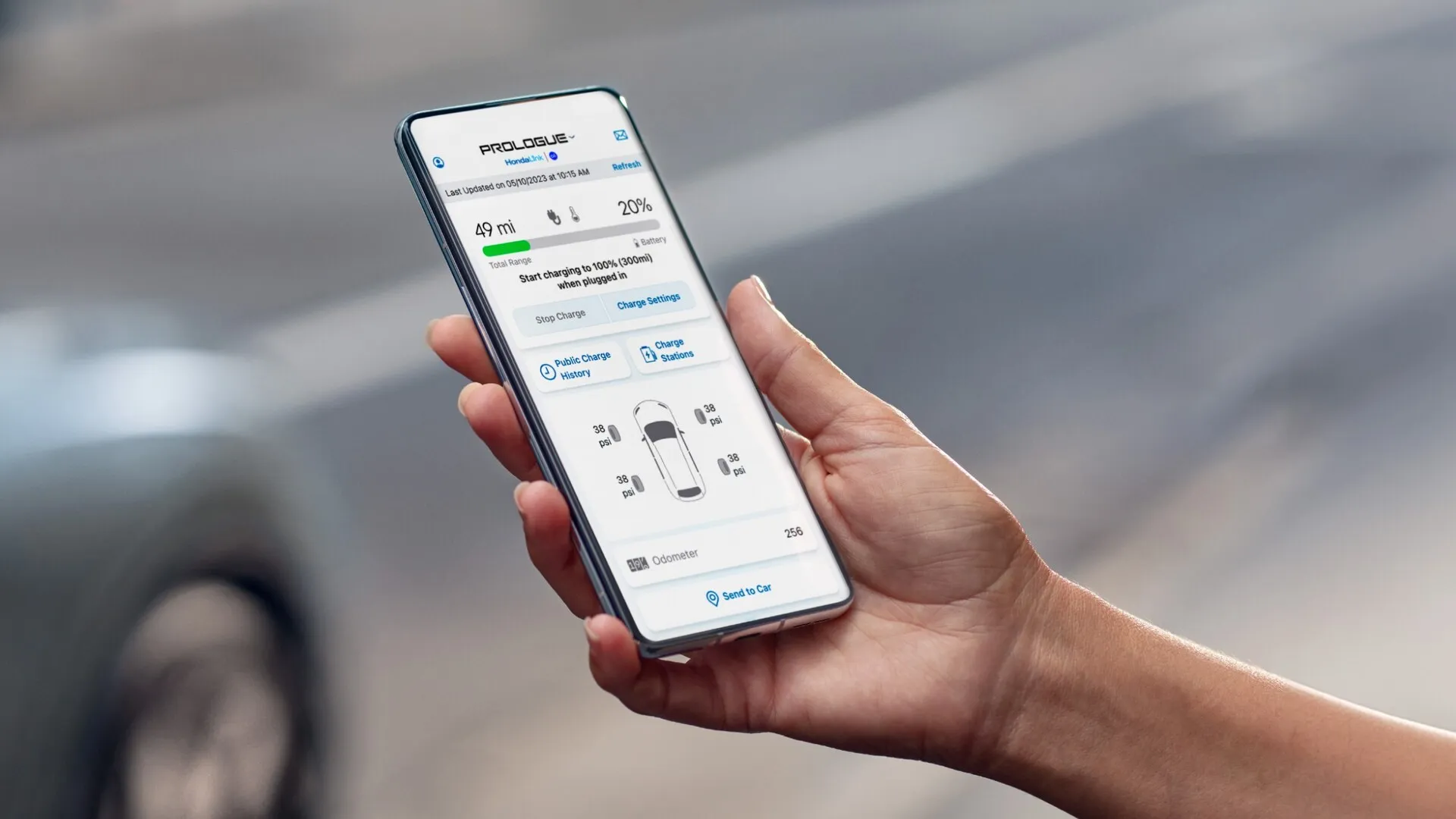 HondaLink® Charging Features