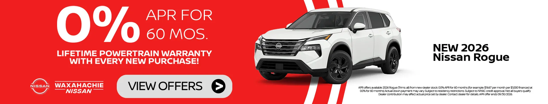 New Nissan Rogue Special in Waxahachie